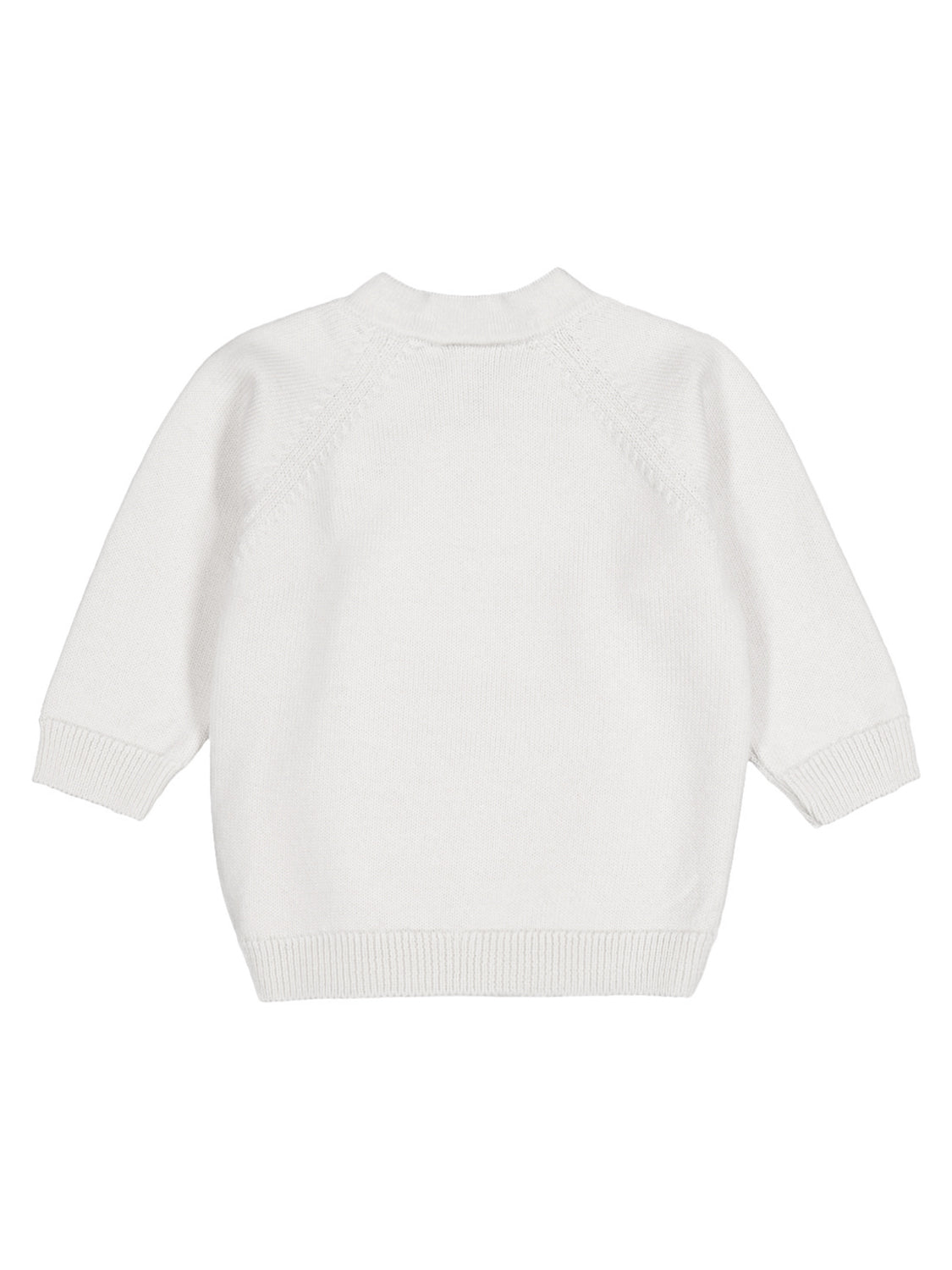 THE WOOLLY BABY JACKET - pure