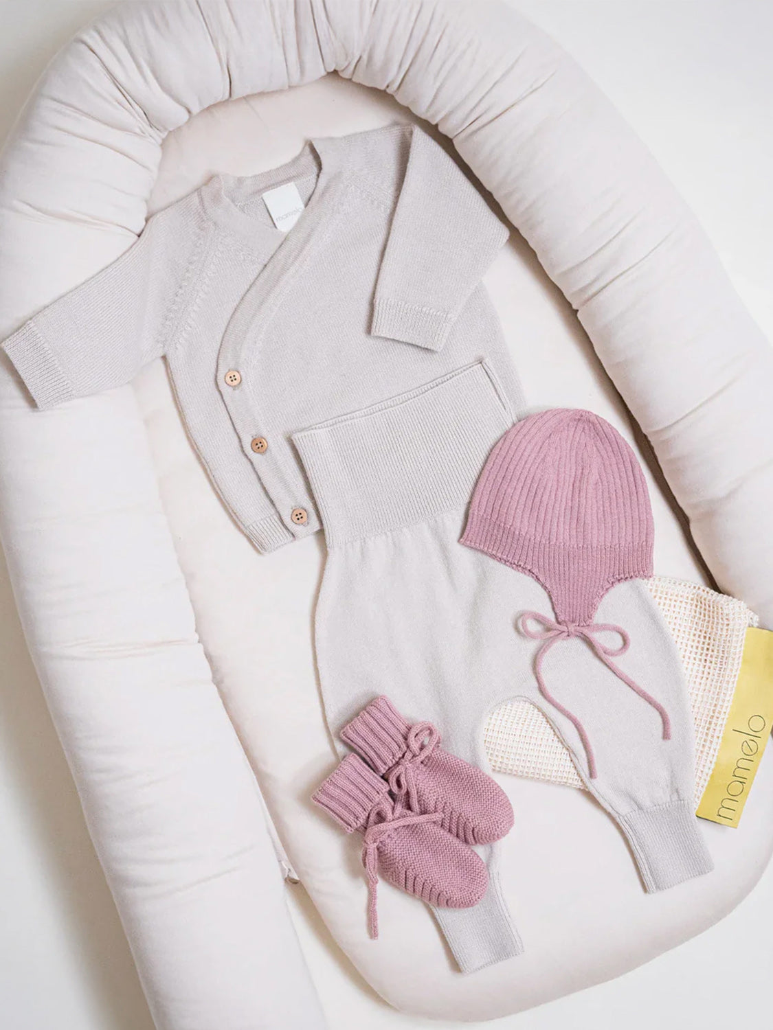 THE WOOLLY BABY PANTS - pure