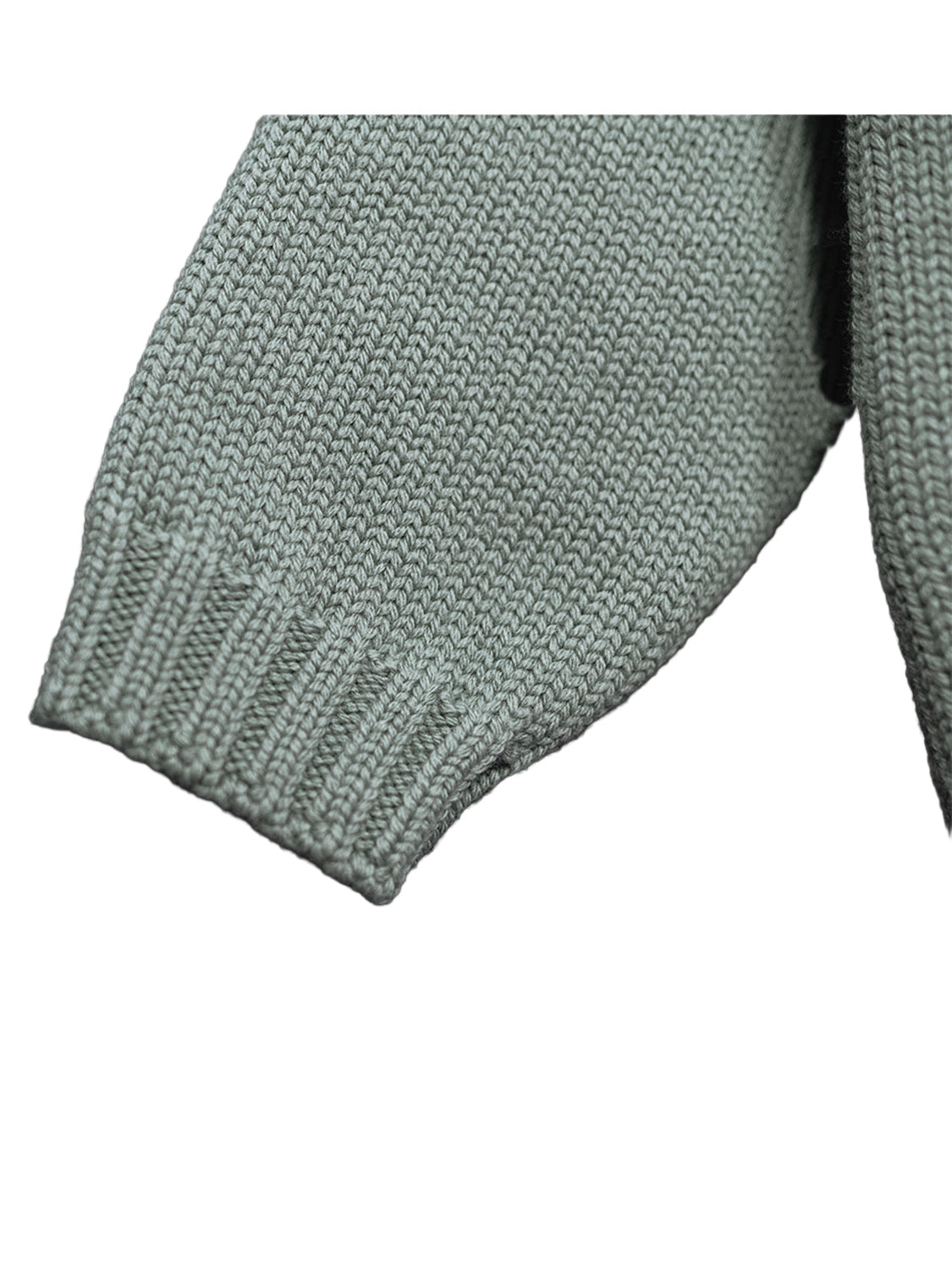 THE WOOLLY CARDIGAN - sage