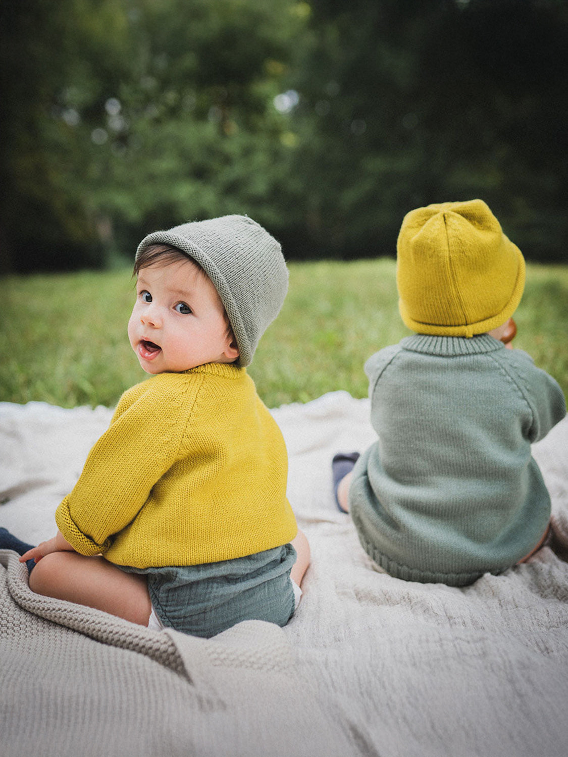 THE WOOLLY HAT - sage