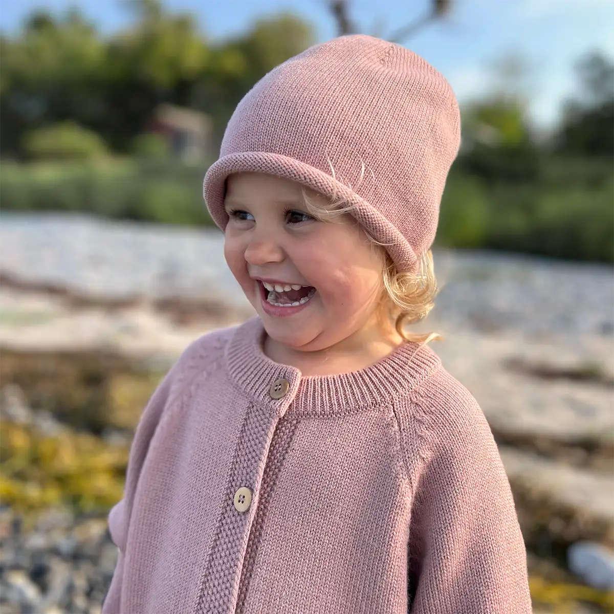 THE WOOLLY HAT - blue