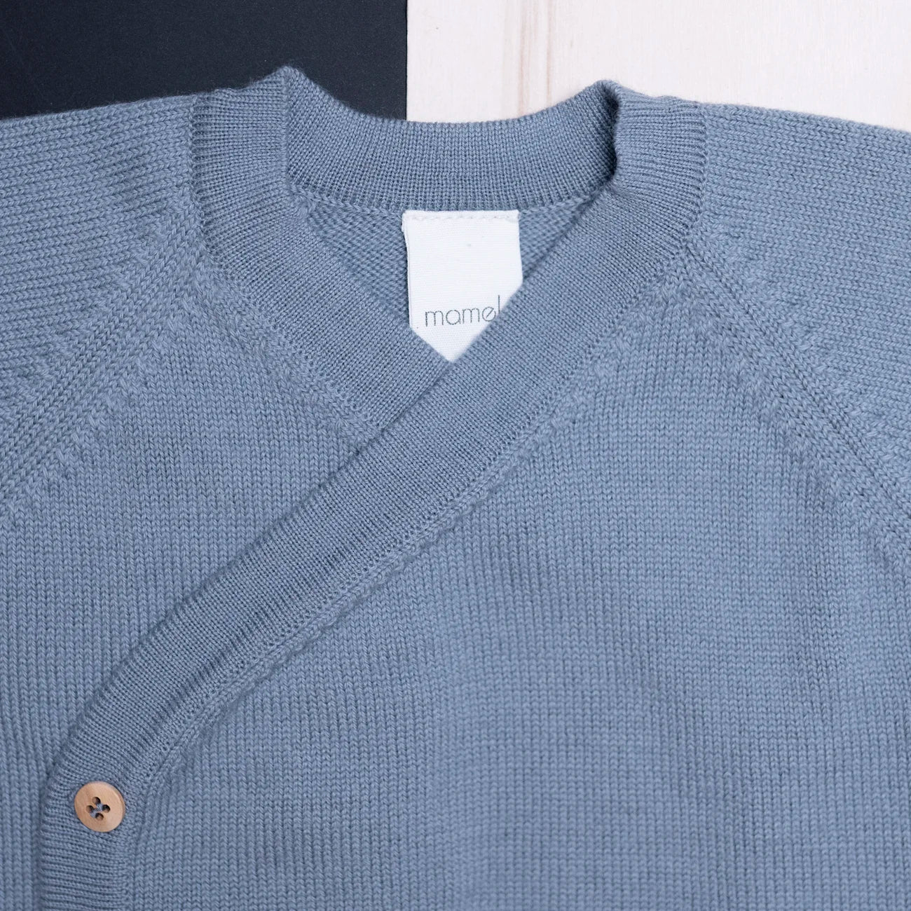 THE WOOLLY BABY JACKET - blue