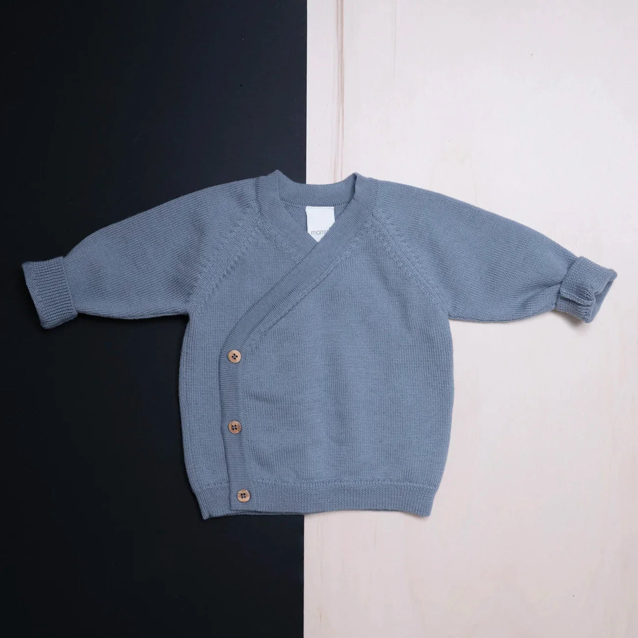THE WOOLLY BABY JACKET - blue