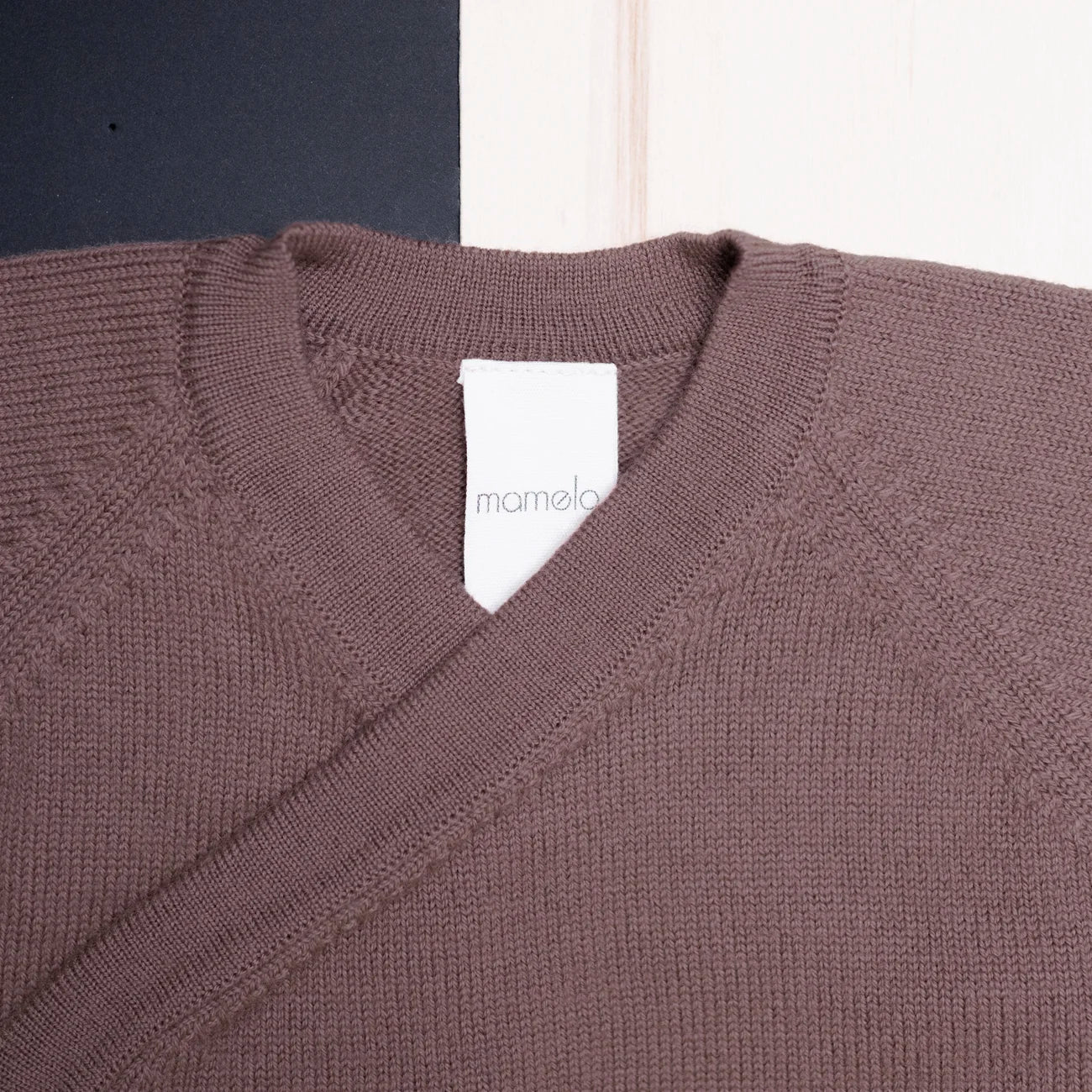 THE WOOLLY BABY JACKET - mauve