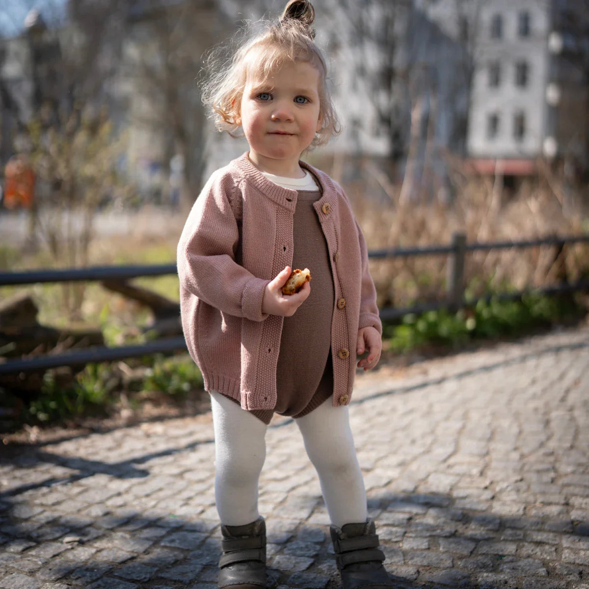 THE WOOLLY ROMPER - chocolate