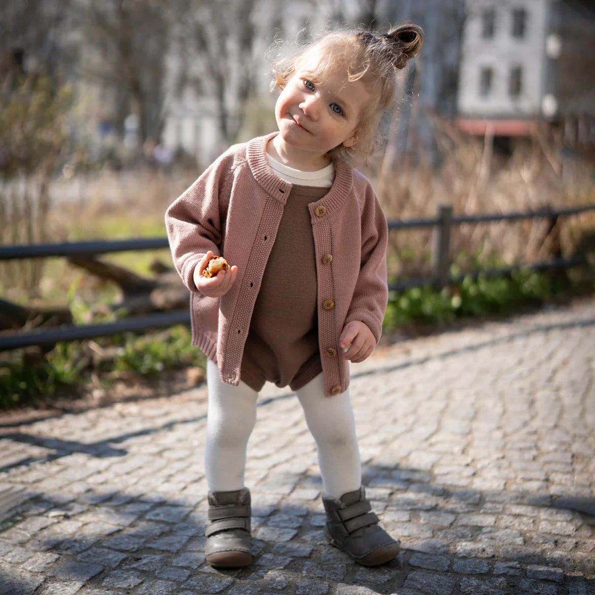 THE WOOLLY ROMPER - mauve