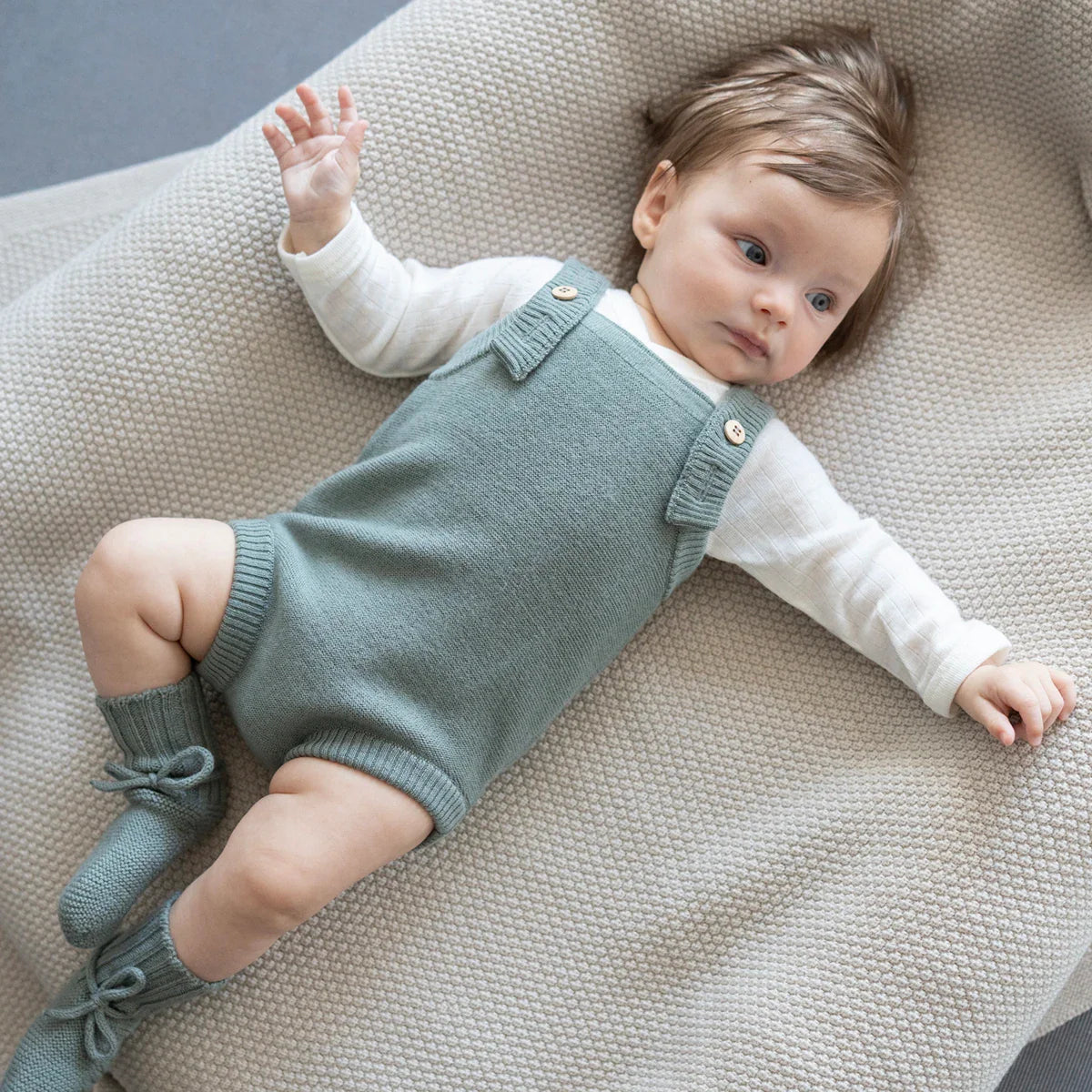 THE WOOLLY ROMPER - pure