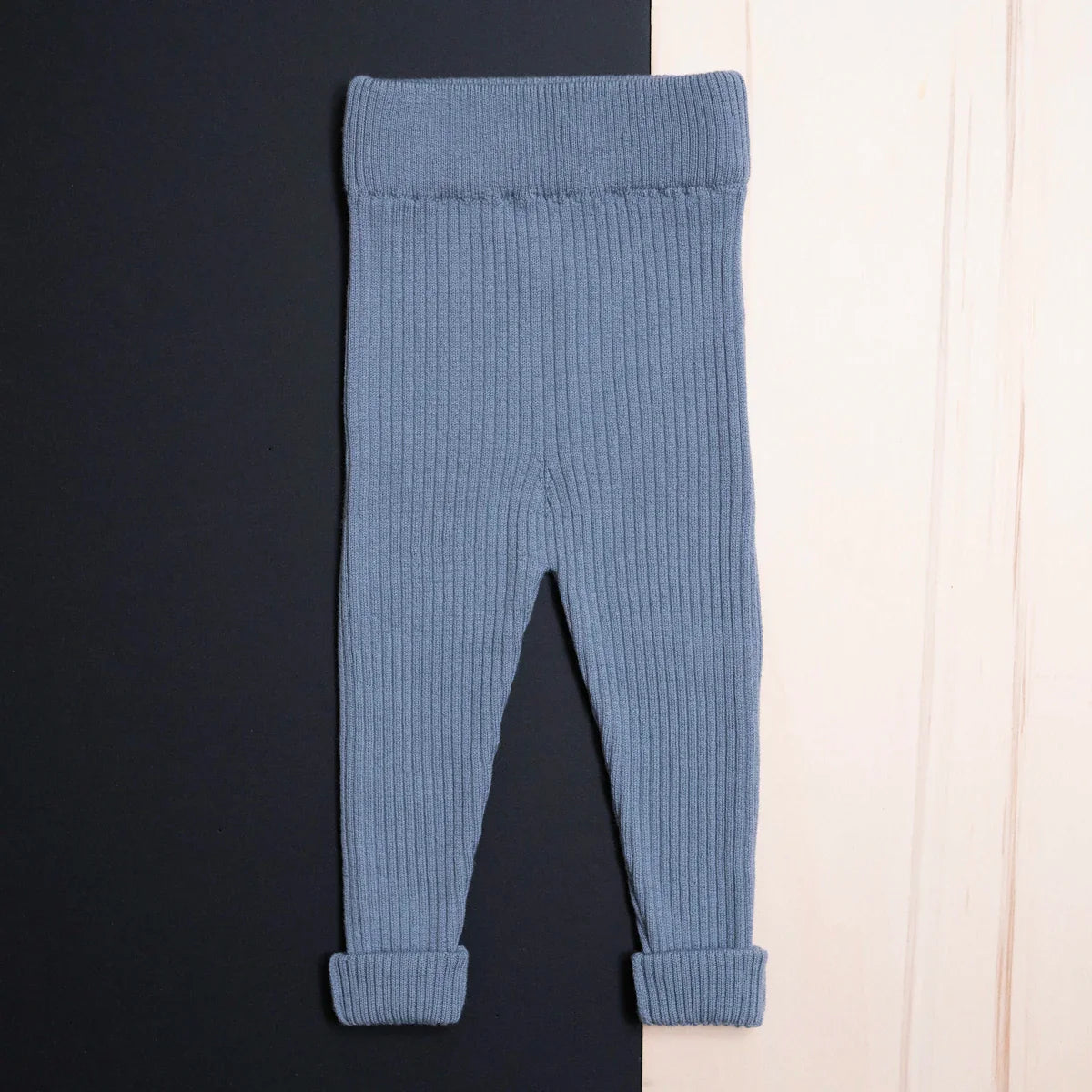 THE WOOLLY LEGGINGS - blue