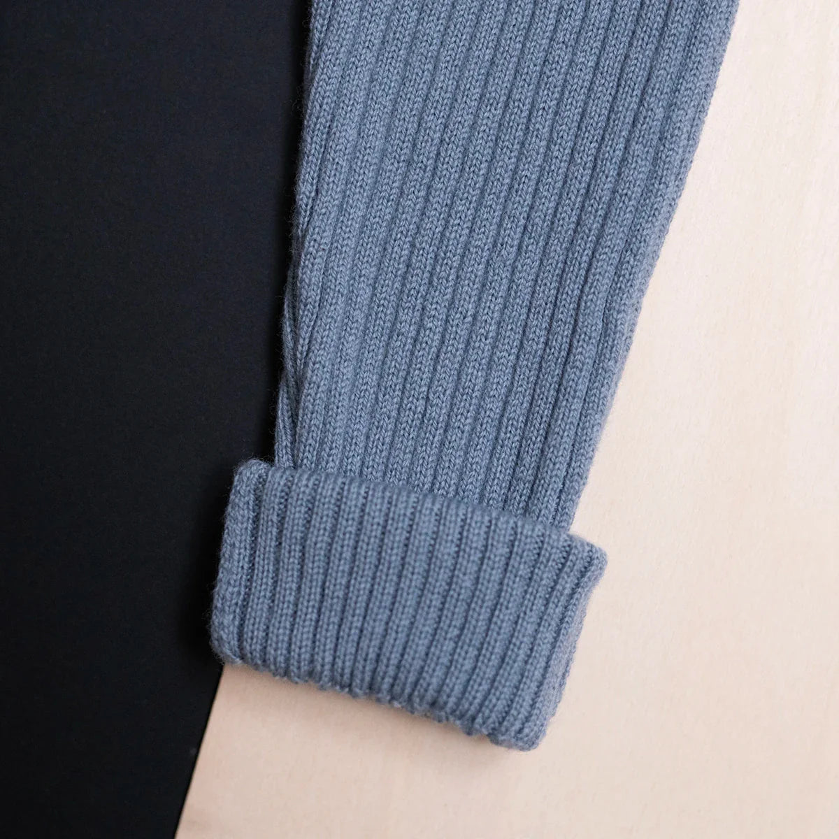THE WOOLLY LEGGINGS - blue