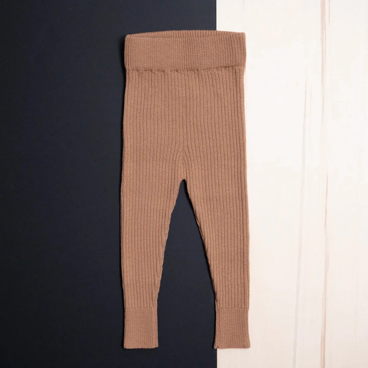 THE WOOLLY LEGGINGS - camel
