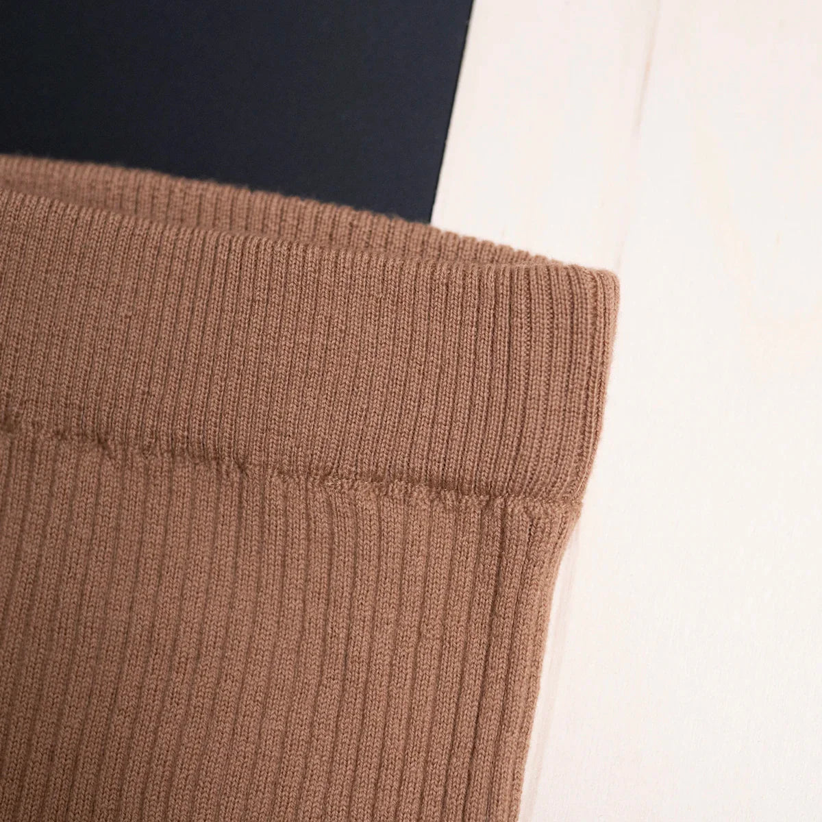 THE WOOLLY LEGGINGS - camel