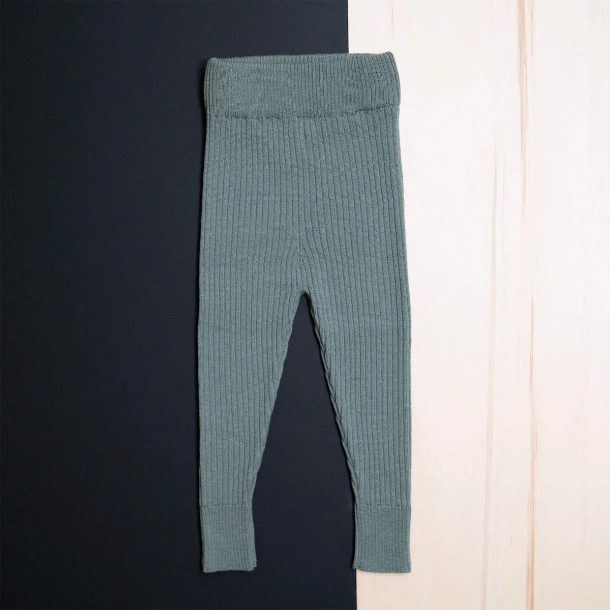 THE WOOLLY LEGGINGS - sage