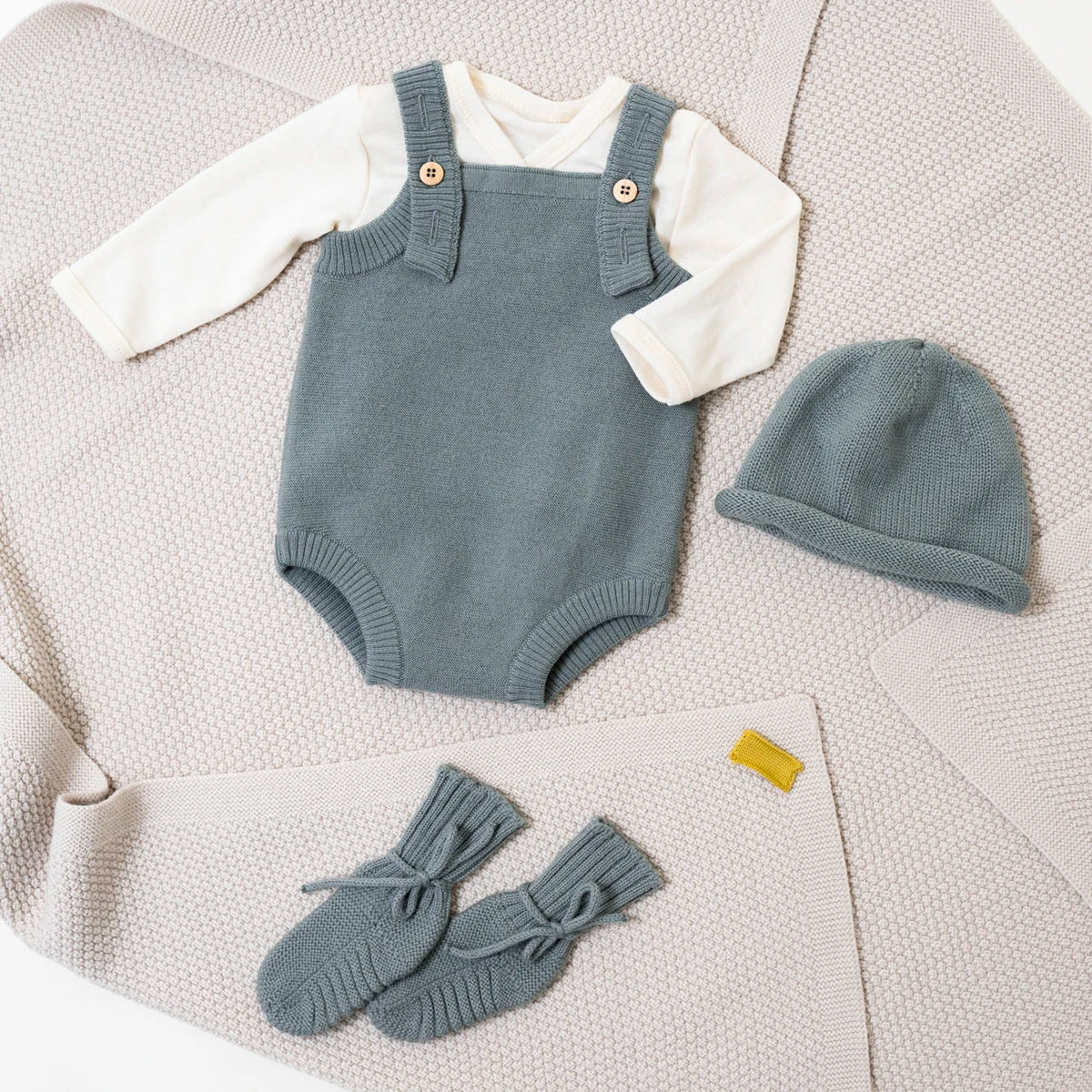 THE WOOLLY ROMPER - sage