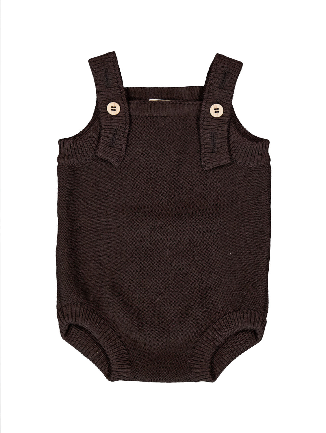 THE WOOLLY ROMPER - chocolate