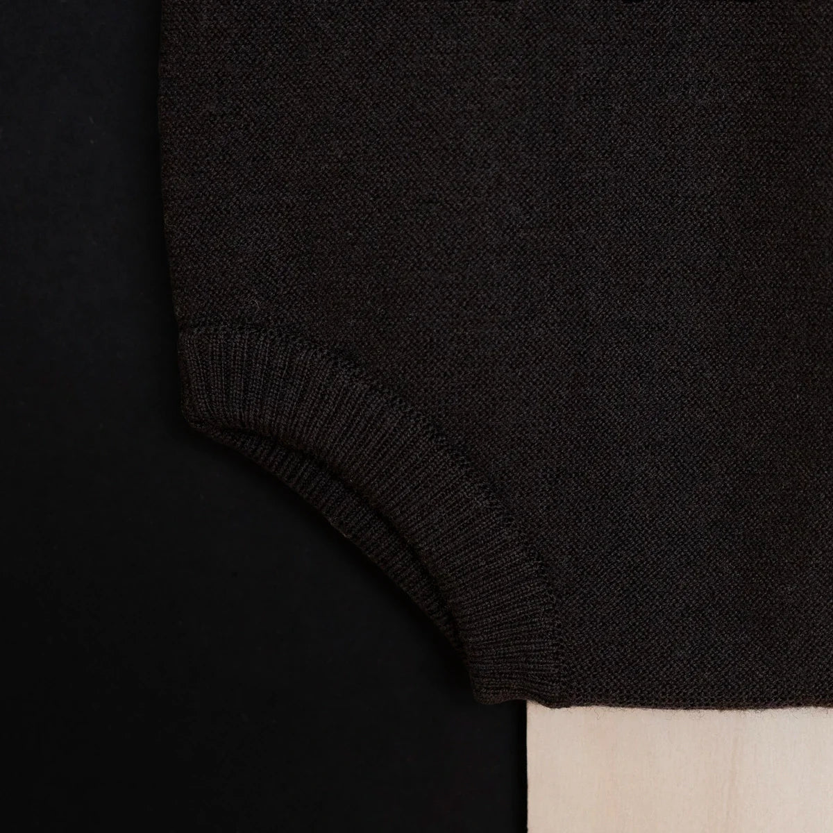 THE WOOLLY ROMPER - chocolate