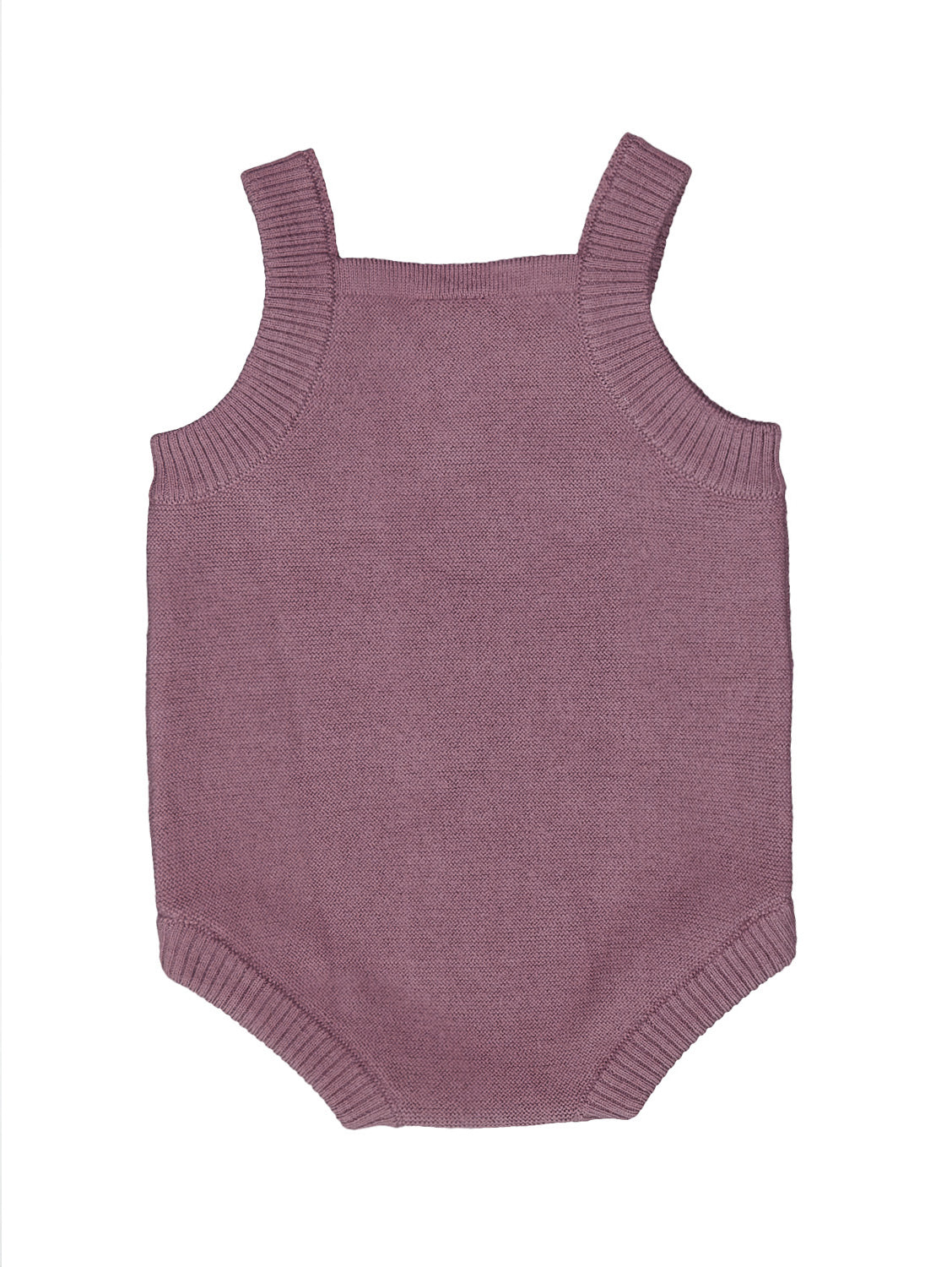 THE WOOLLY ROMPER - mauve