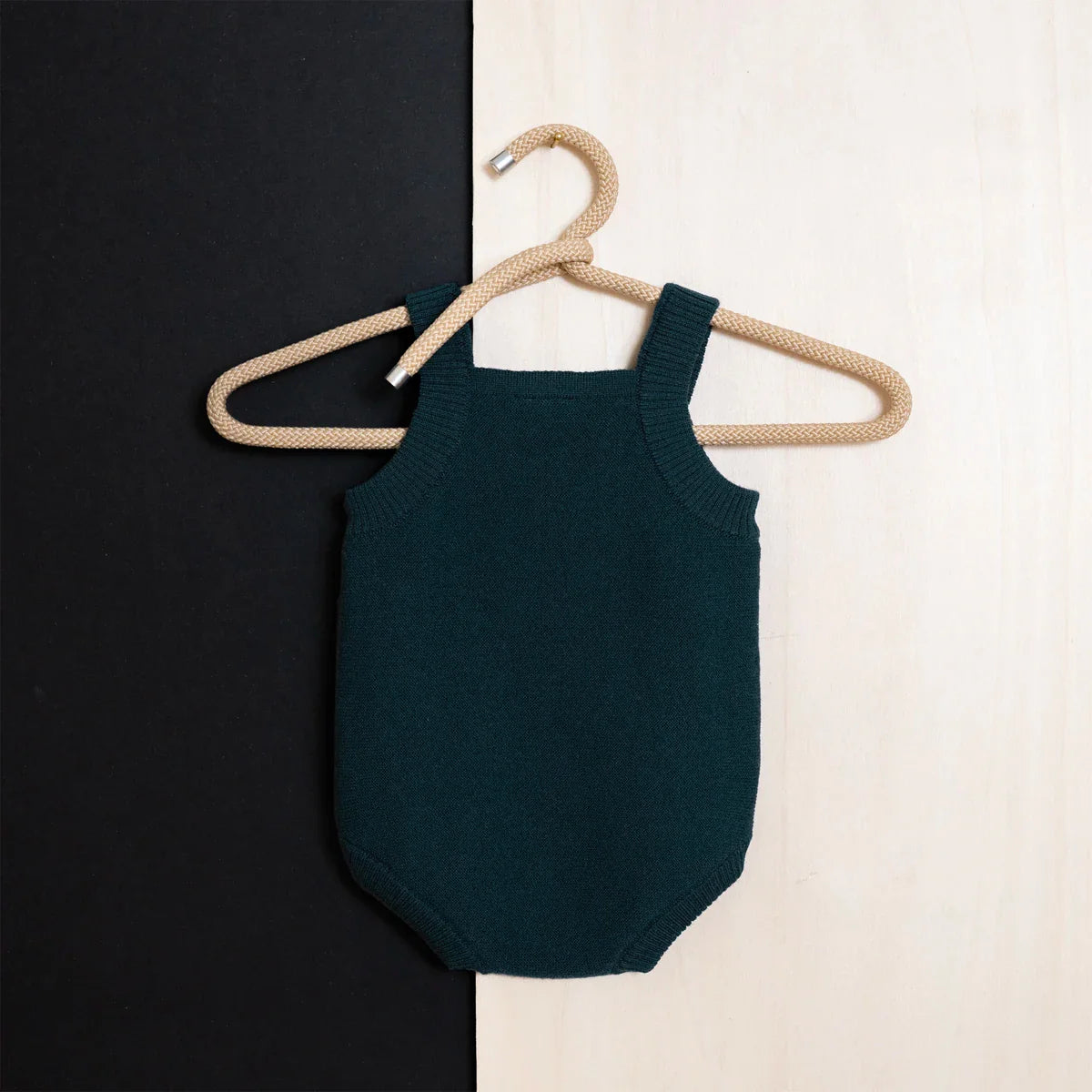 THE WOOLLY ROMPER - new petrol