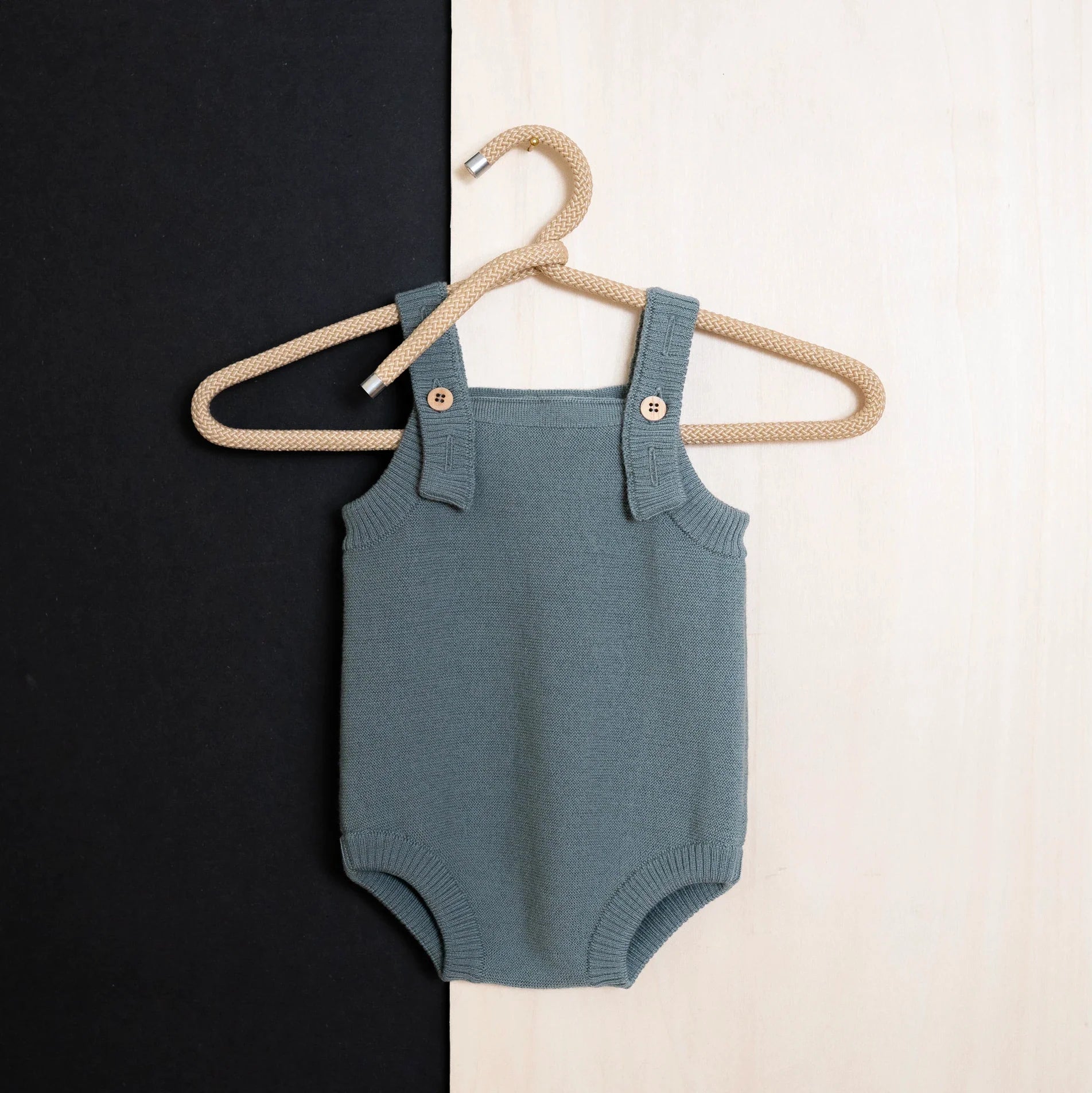 THE WOOLLY ROMPER - sage