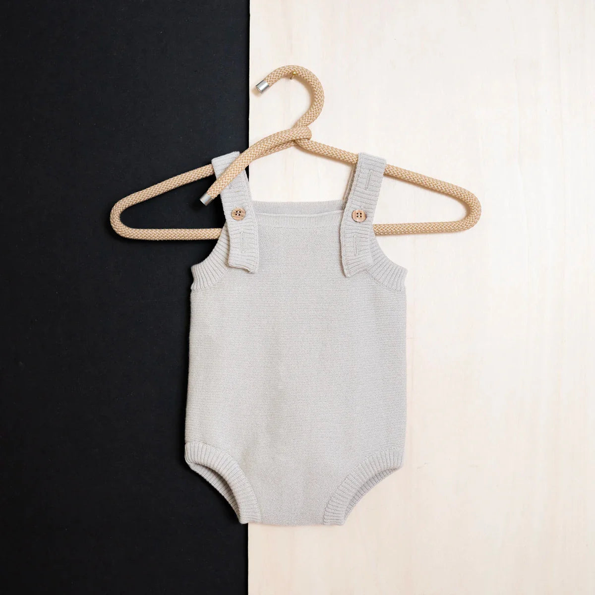 THE WOOLLY ROMPER - sand