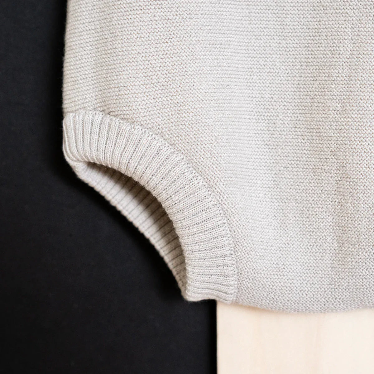 THE WOOLLY ROMPER - sand