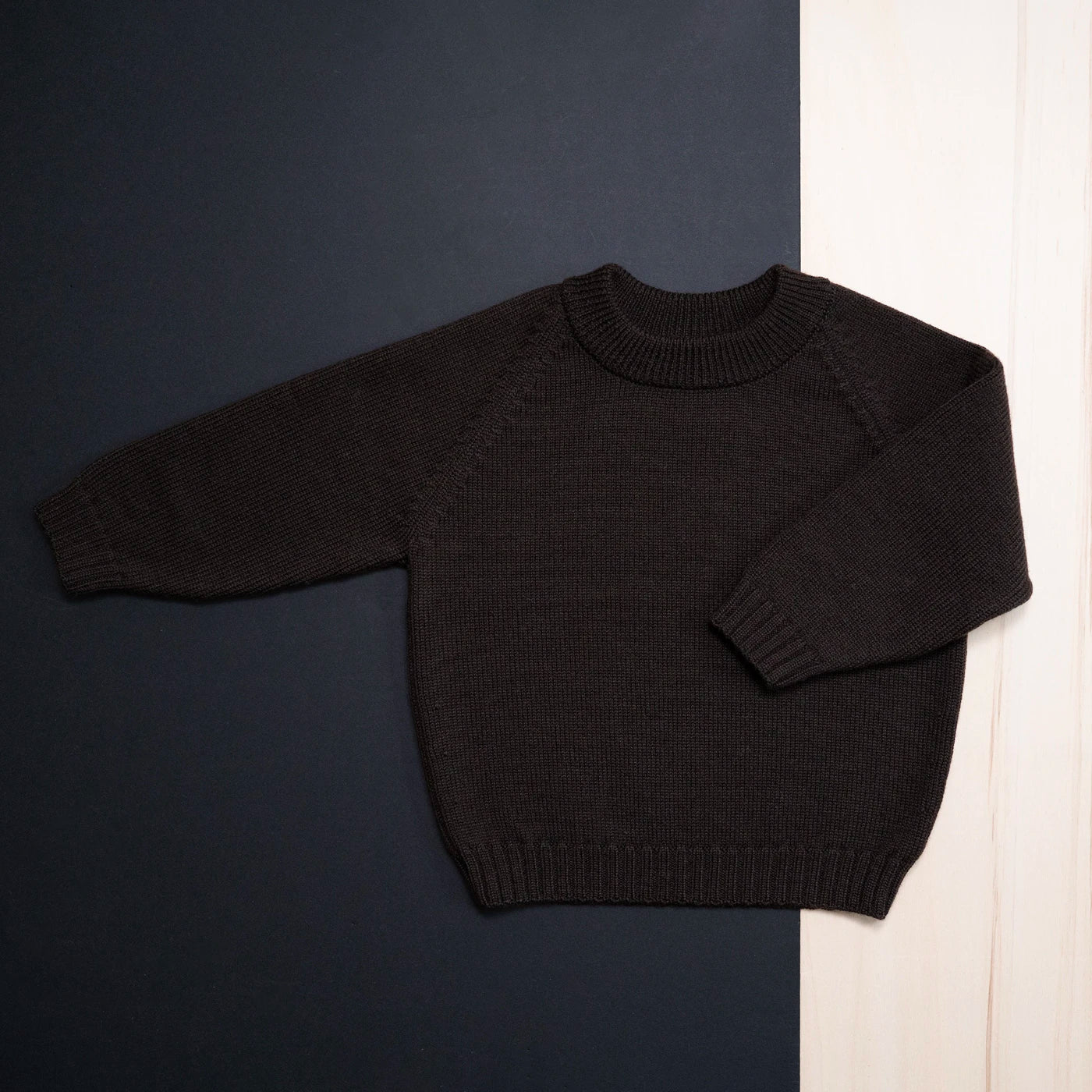 THE WOOLLY SWEATER - chocolate