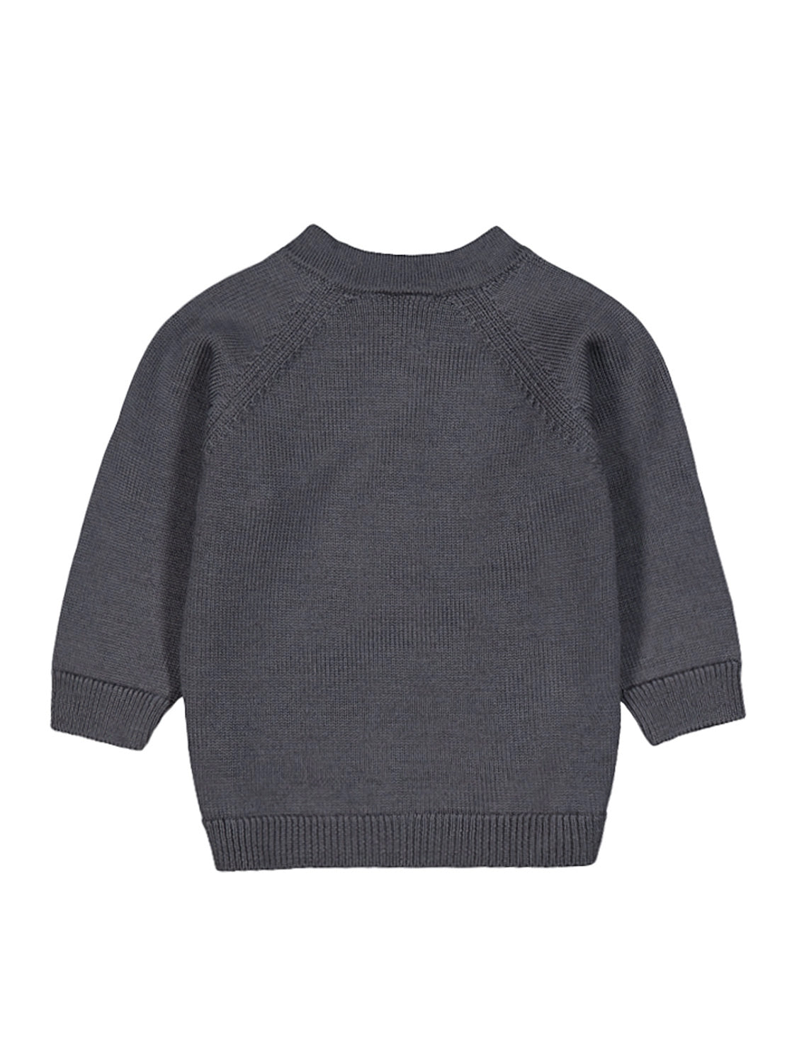 THE WOOLLY BABY JACKET - grey