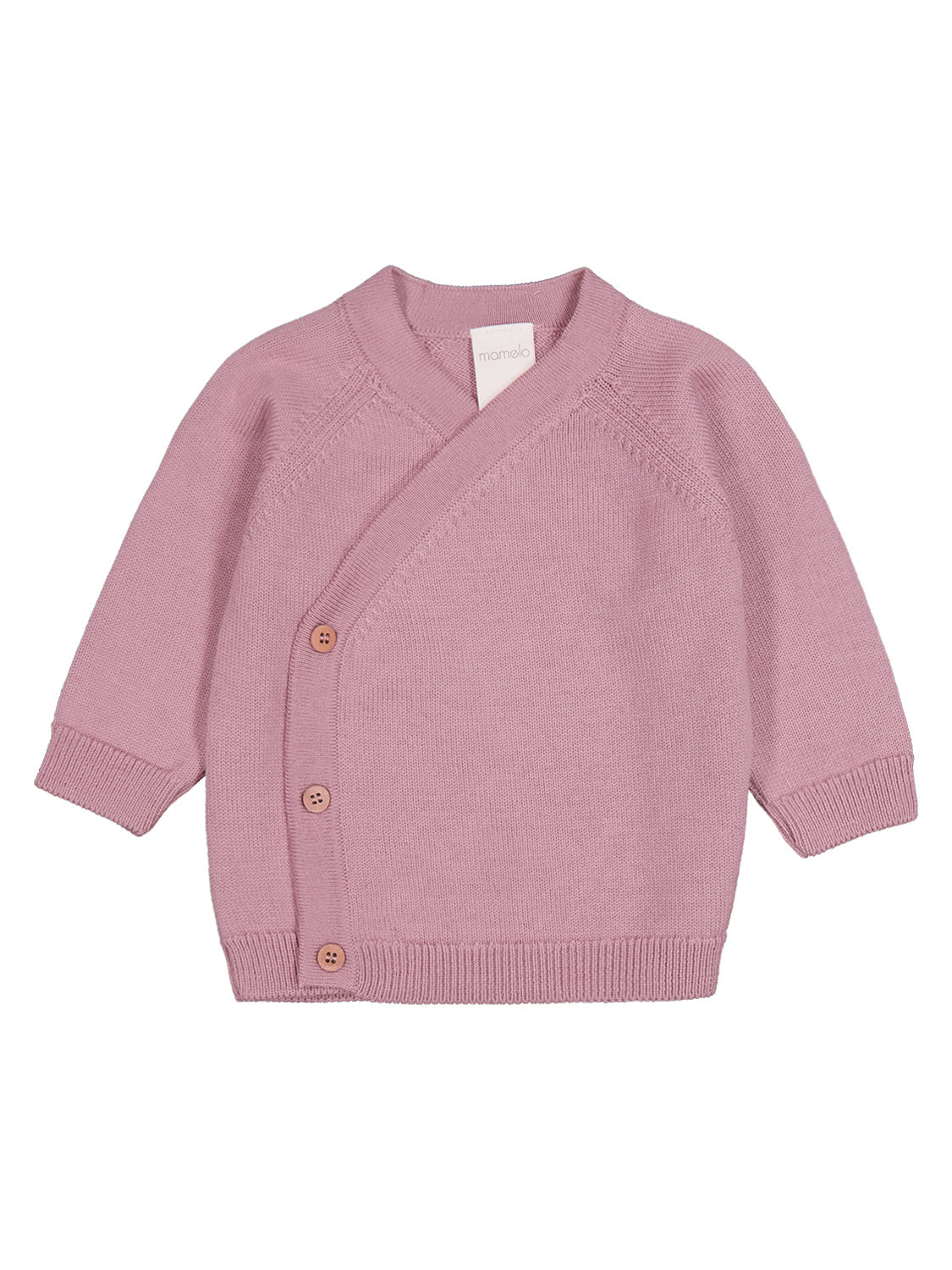 THE WOOLLY BABY JACKET - rose