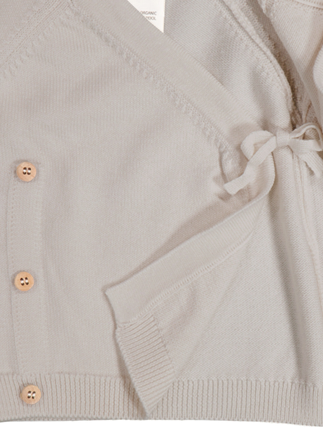 THE WOOLLY BABY JACKET - sand