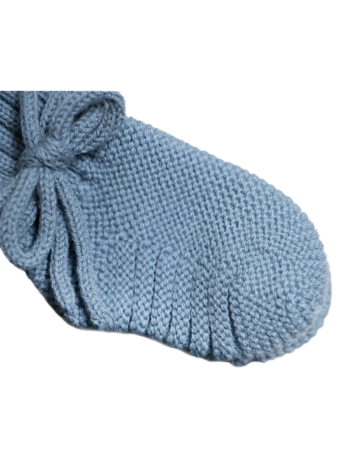 THE WOOLLY BABY BOOTIE - blue