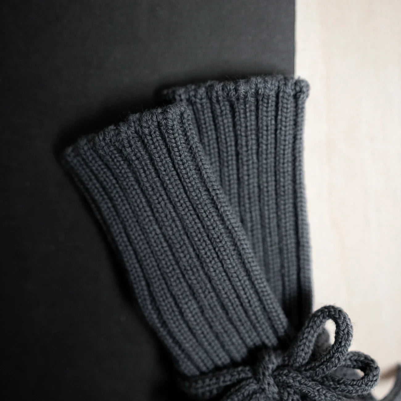THE WOOLLY BABY BOOTIE - grey