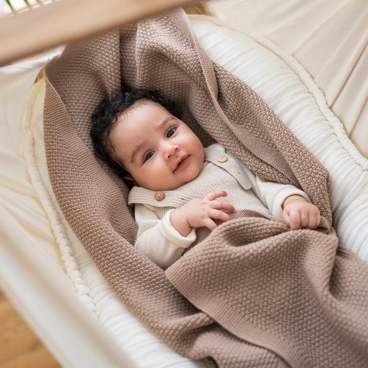 THE WOOLLY BLANKET - cappuccino