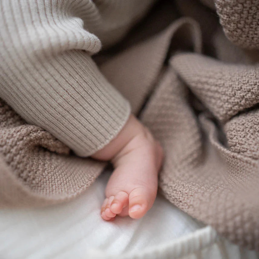 THE WOOLLY BLANKET - cappuccino