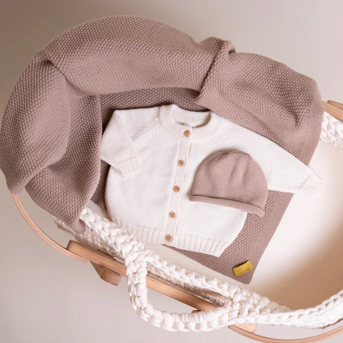 THE WOOLLY BLANKET - cappuccino