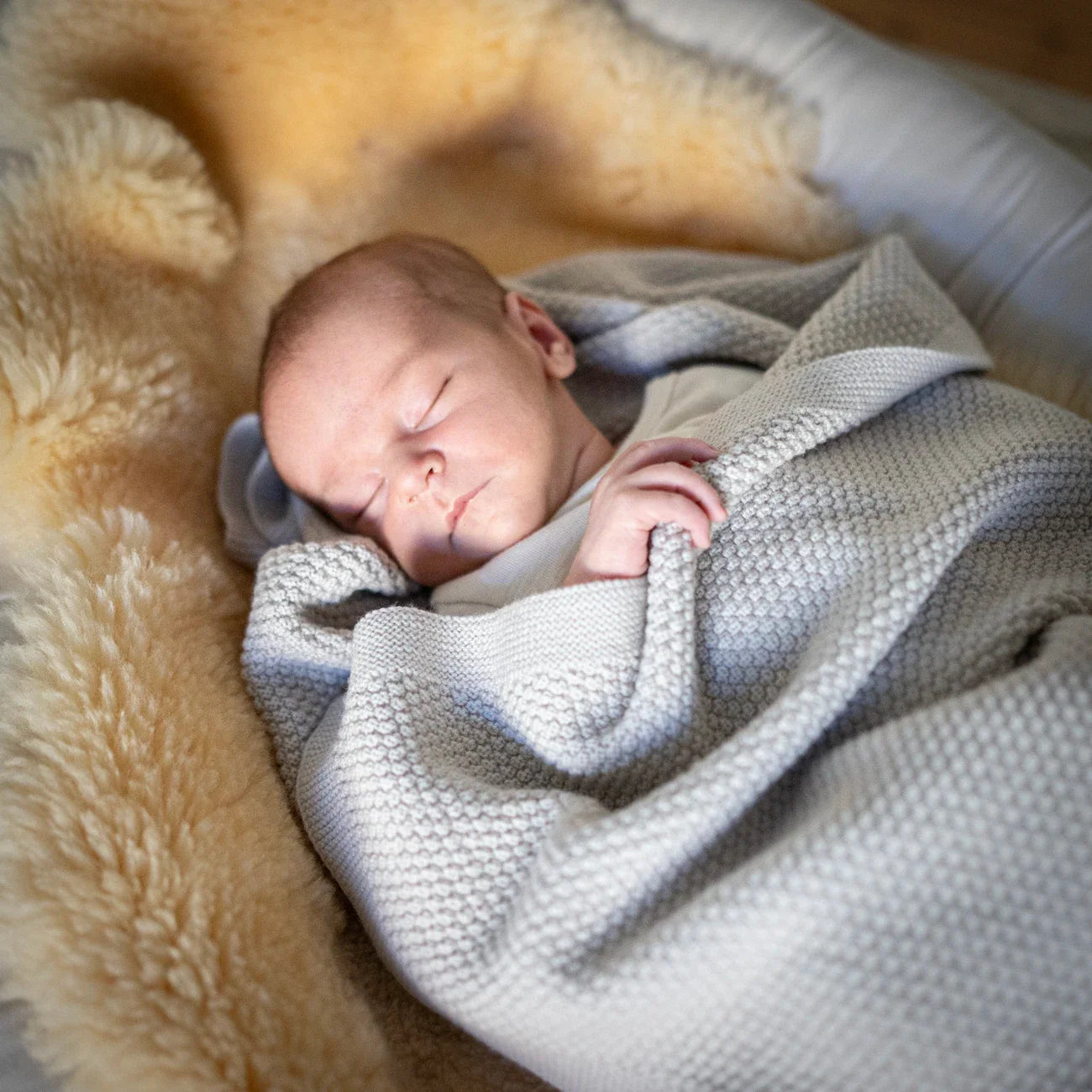 THE WOOLLY BLANKET - sand