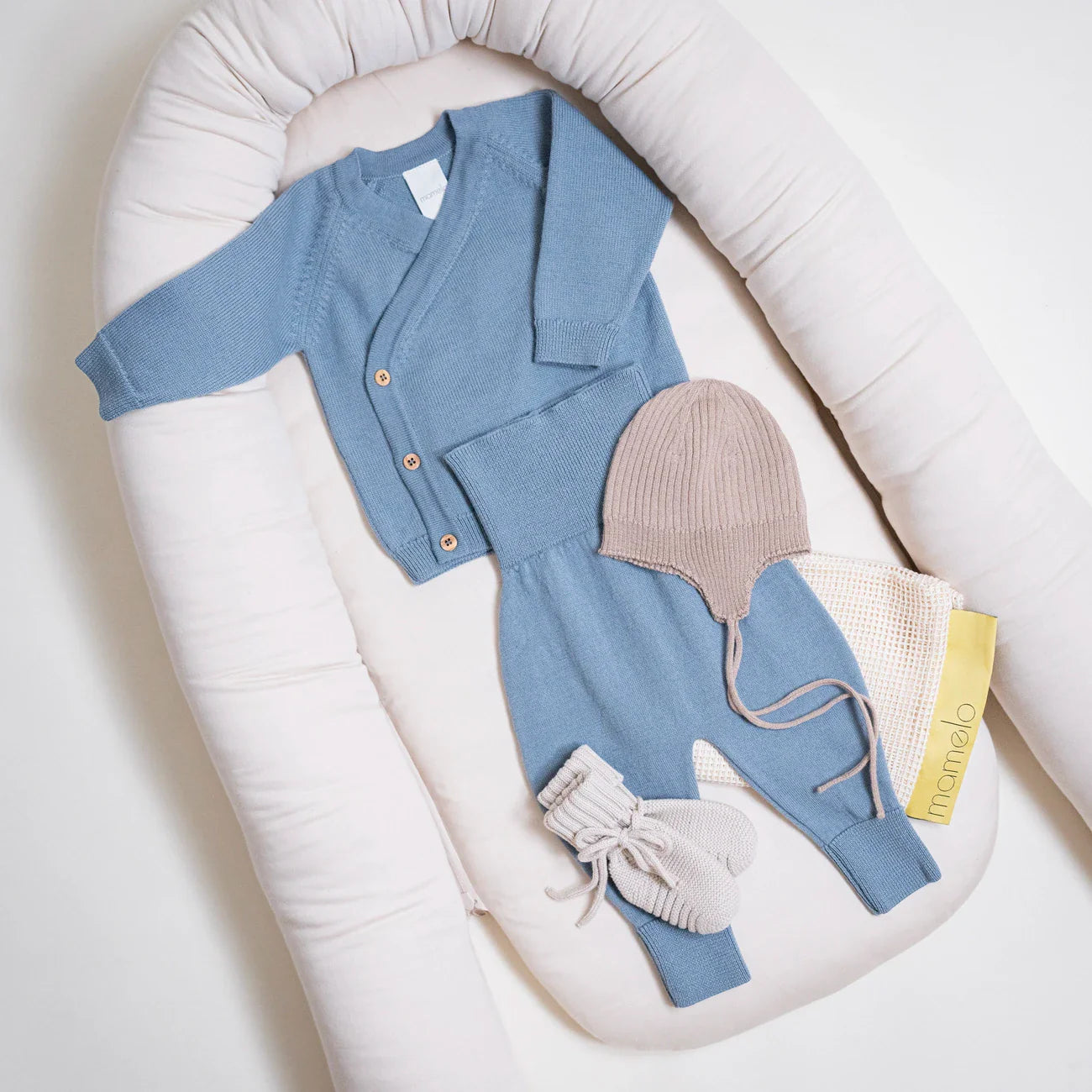 THE WOOLLY BABY BOOTIE - sand