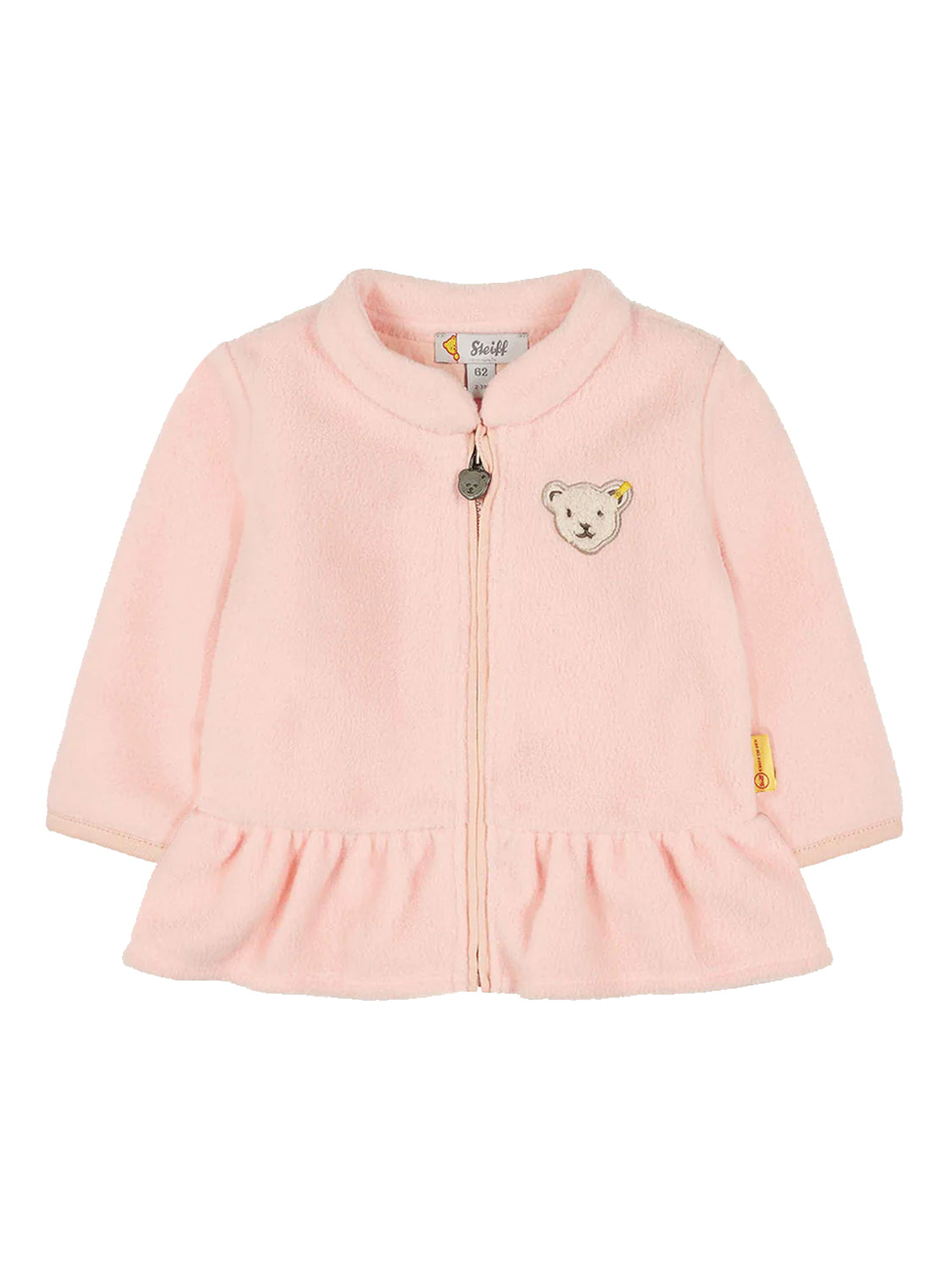 Fleece jacket TEDDY in seashell pink seashell pink