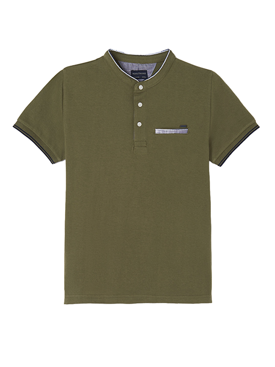 Polo shirt short SPORTS in green green