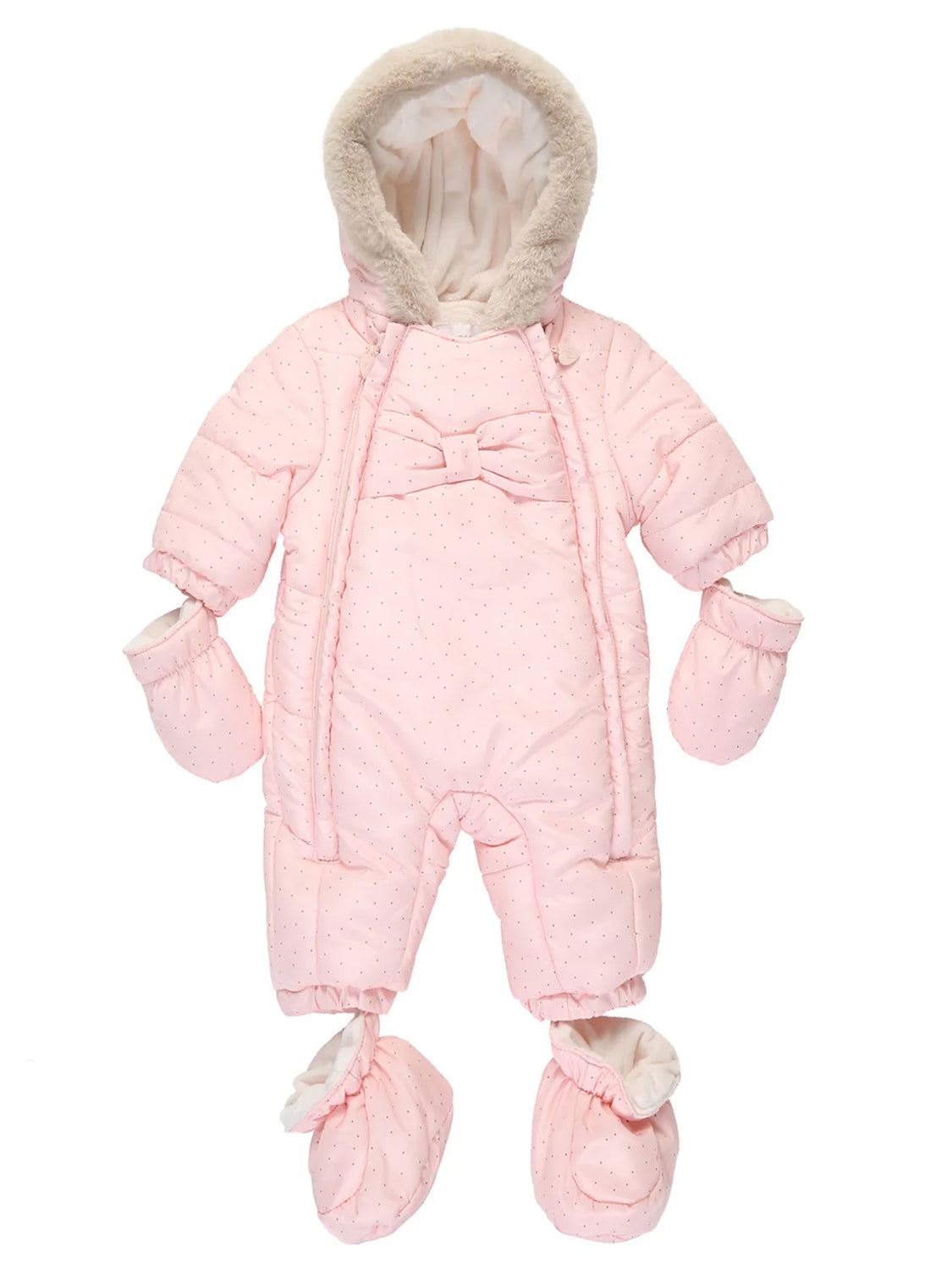Snow overall CINTA in baby pink baby pink