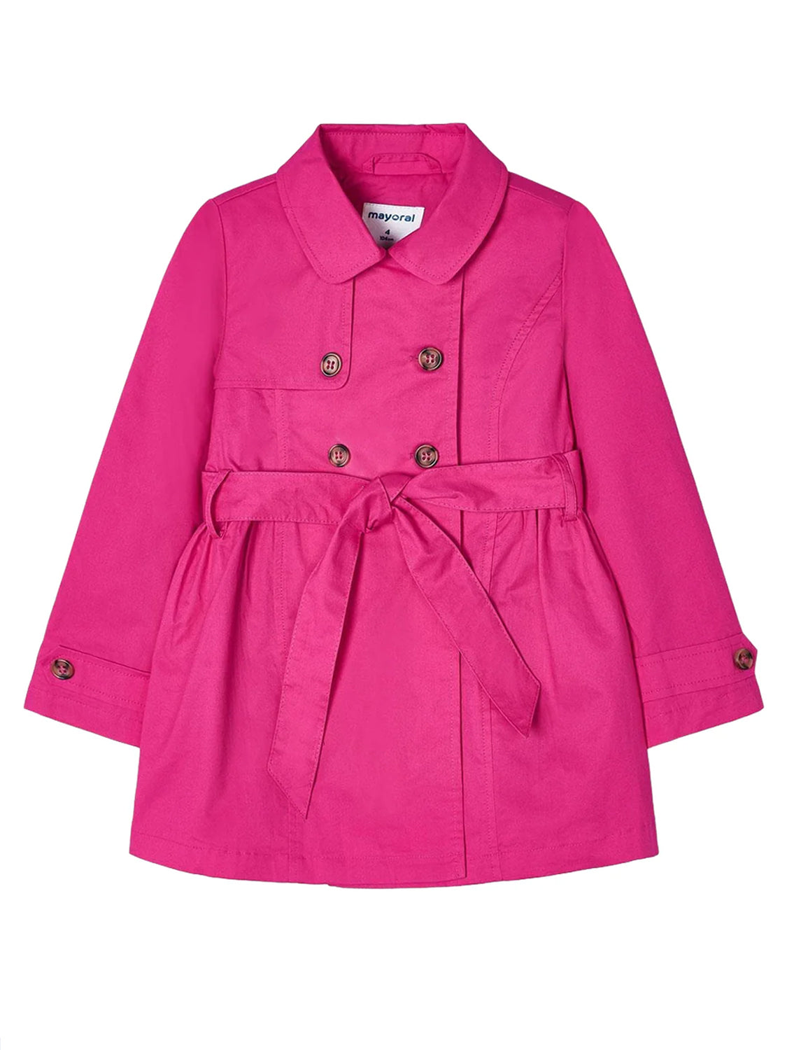 Trench coat SOFIA in fuchsia fuchsia