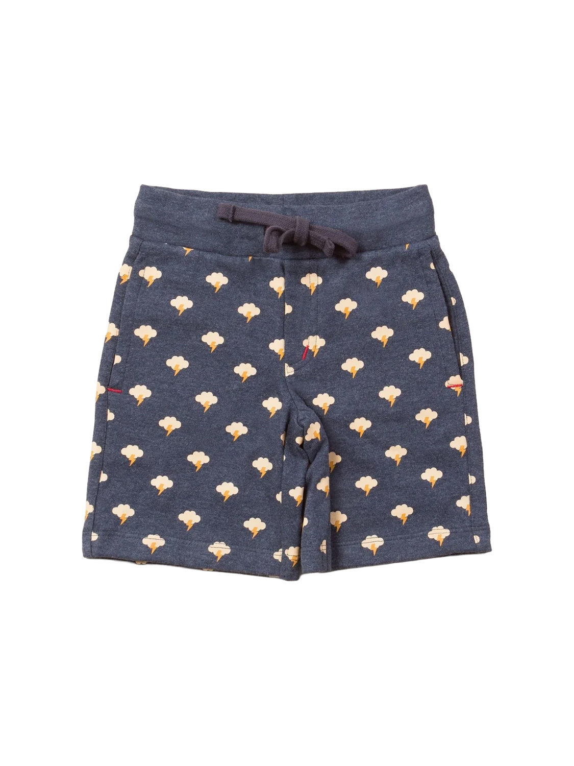 Navy blue sweatshorts