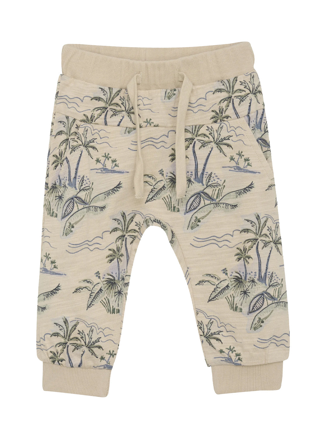 Beige jogging pants