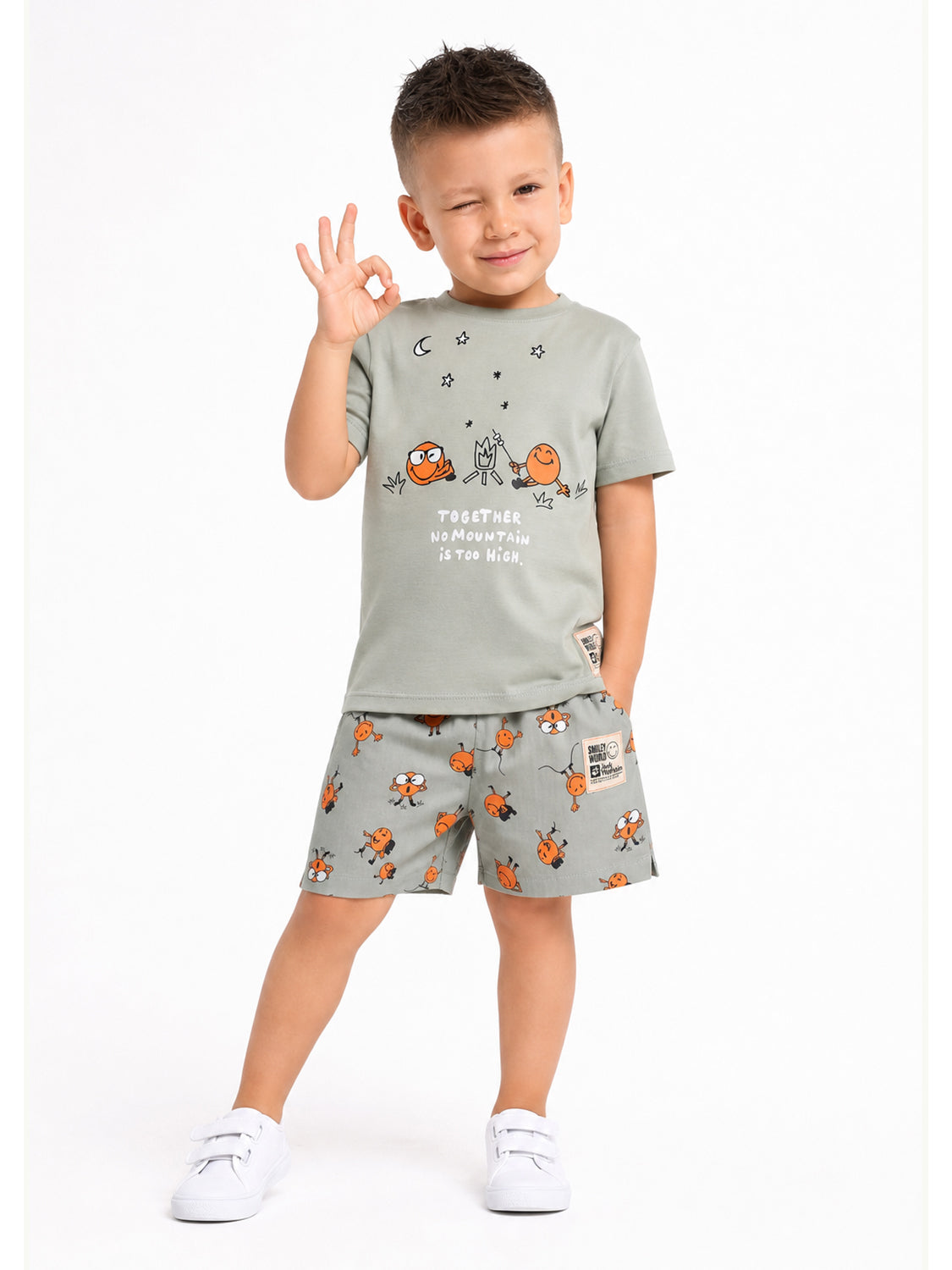 T-Shirt Olivgrün