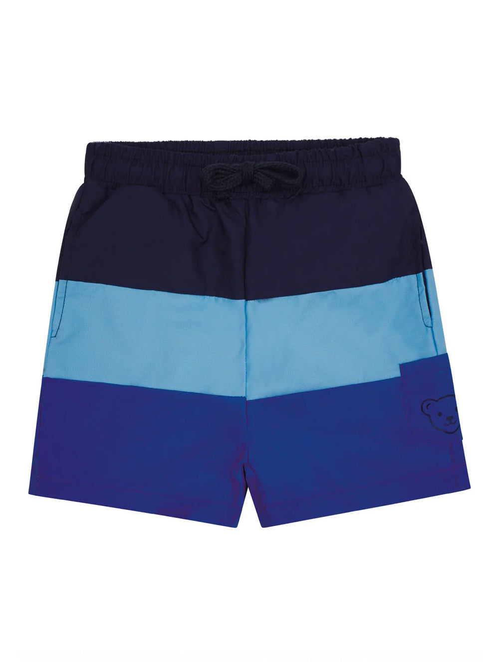 Navy swim shorts