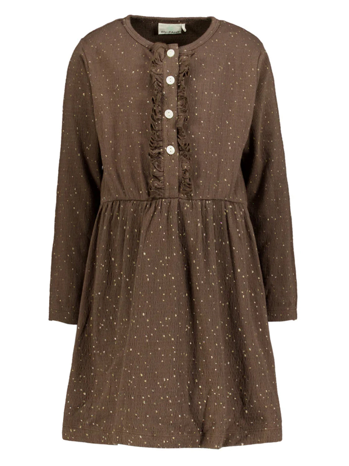 Kleid Braun
