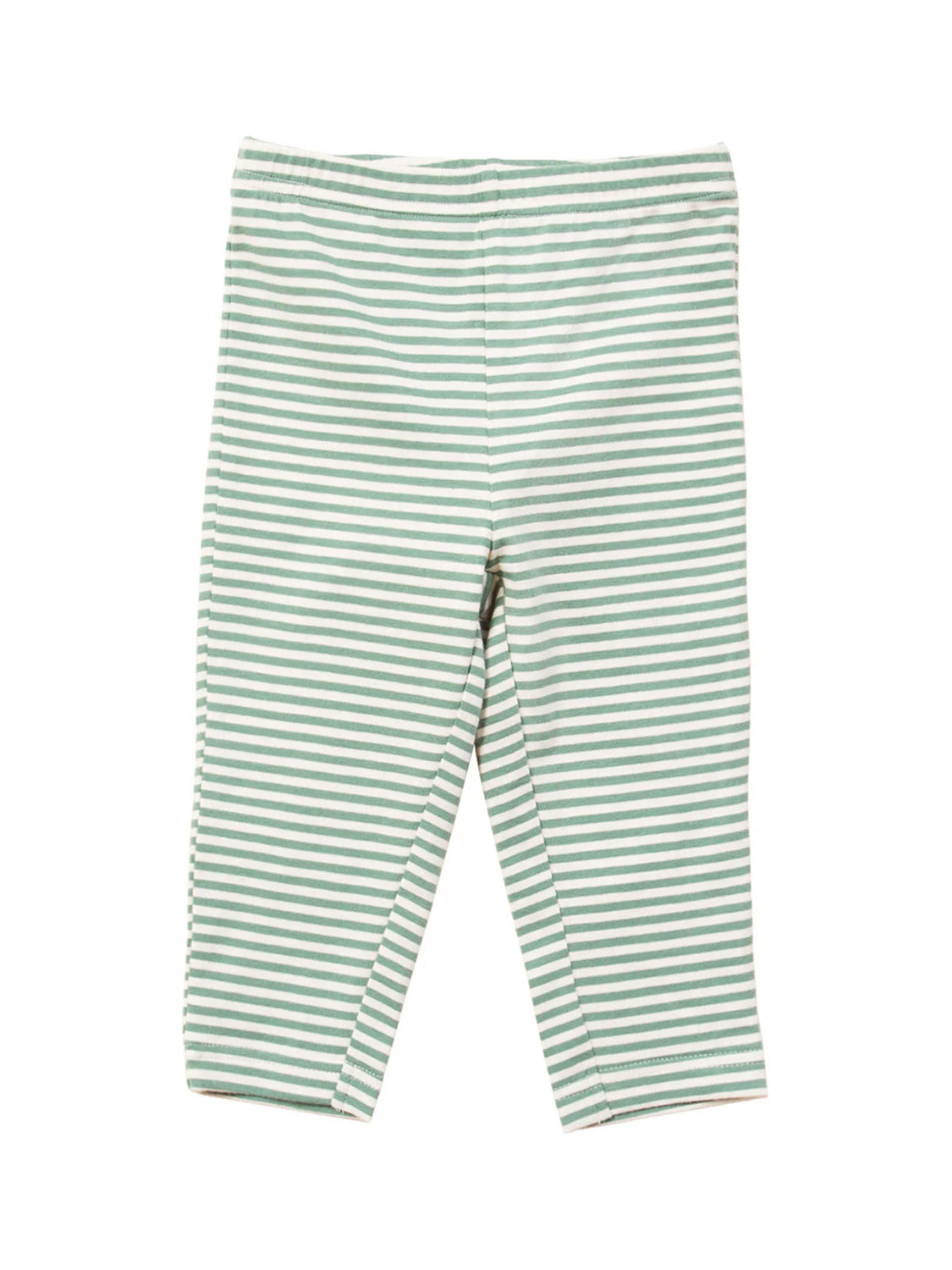 Leggings GREEN STRIPES white/green
