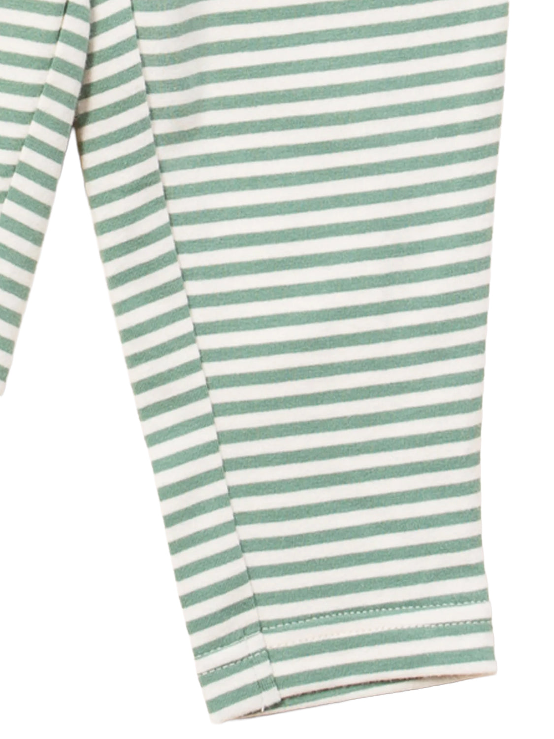 Leggings GREEN STRIPES white/green