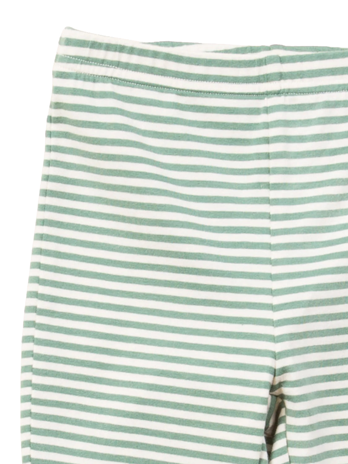 Leggings GREEN STRIPES white/green
