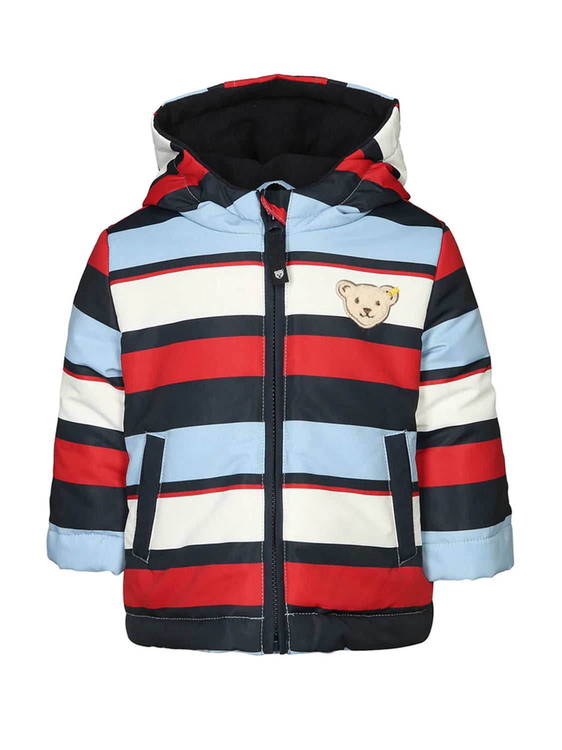 CUDDLING BEAR winter jacket in navy