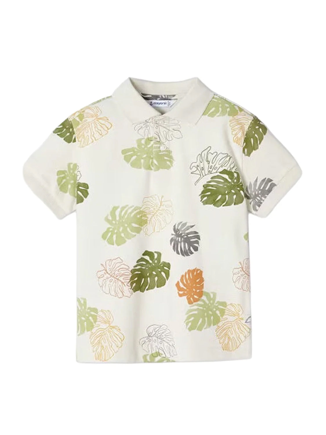 Polo Shirt Cremeweiß