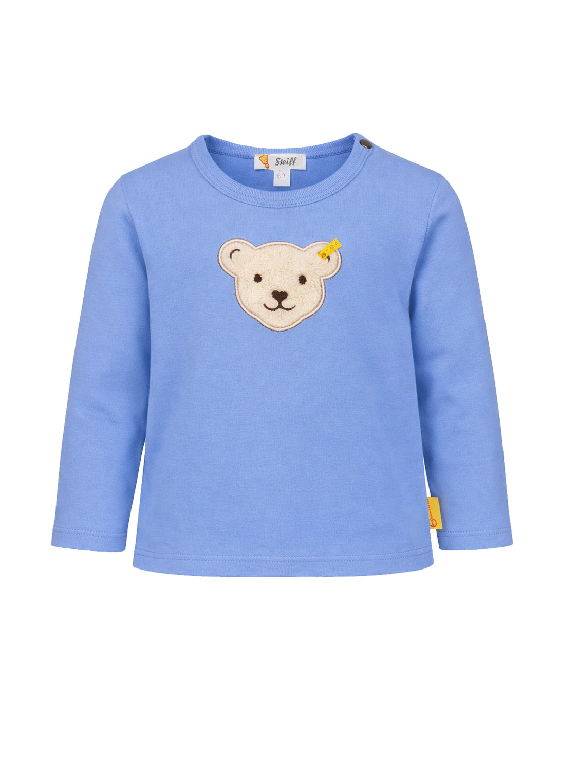 BABY PAWERFUL long-sleeved shirt in della robbia blue dellarobbiablue